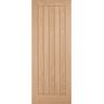 LPD Doors Belize Unfinished Oak Internal Door brown/green 198.1 H x 76.2 W cm