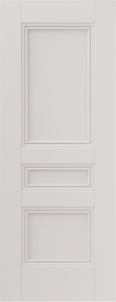 JB Kind Doors Osborne Fire Door Primed White 198.1cm H x 83.8cm W x 4.4cm D