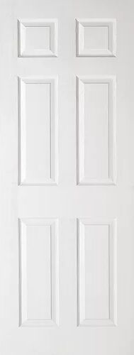 Premdor Essentials Internal Door Primed Premdor Door Size: 198.1cm H x 71.1cm W x 3.5cm D  - Size: 204cm H x 72.6cm W x 4cm D