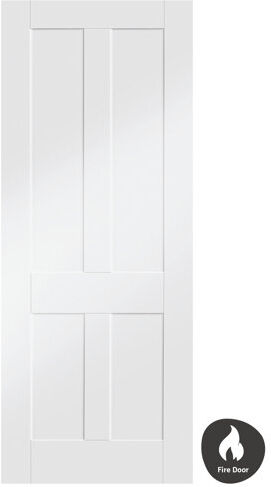 XL Joinery Victorian Fire Door Primed XL Joinery Door Size: 1981mm H x 686mm W x 44mm D  - Size: 2040mm H x 826mm W x 40mm D XL Joinery Victorian Fire Door Primed XL Joinery Door Size: 1981mm H x 686mm W x 44mm D  - Size: 2040mm H x 826mm W x 40mm D