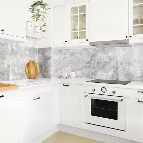 Rio PVC Peel & Stick Panel Williston Forge Size: 50 x 50cm, Material: Smart  - Size: 90cm x 50cm Rio PVC Peel & Stick Panel Williston Forge Size: 50 x 50cm, Material: Smart  - Size: 90cm x 50cm