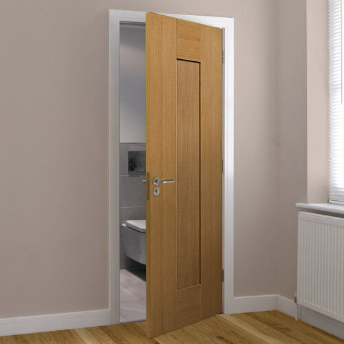 JB Kind Doors Axis Oak Internal Door Prefinished JB Kind Doors Door Size: 198.1cm H x 61cm W x 3.5cm D  - Size: JB Kind Doors Axis Oak Internal Door Prefinished JB Kind Doors Door Size: 198.1cm H x 61cm W x 3.5cm D  - Size: