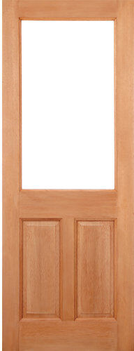 LPD Doors Unfinished Manufactured Wood Front Door LPD Doors Door Size: 198.1cm H x 76.2cm W x 4.4cm D  - Size: 198.1cm H x 76.2cm W x 3.5cm D