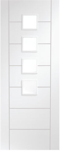 XL Joinery Palermo Internal Door Primed XL Joinery  - Size: 2040 x 626 x 40mm XL Joinery Palermo Internal Door Primed XL Joinery  - Size: 2040 x 626 x 40mm