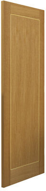 JB Kind Doors Diana Oak Flush Internal Door Prefinished JB Kind Doors  - Size: 198.1cm H x 83.8cm W x 3.5cm D JB Kind Doors Diana Oak Flush Internal Door Prefinished JB Kind Doors  - Size: 198.1cm H x 83.8cm W x 3.5cm D