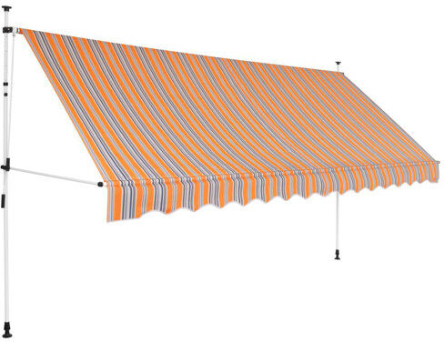 Dakota Fields Charleston W 4 x D 1.2m Retractable Patio Awning Dakota Fields 60.96cm H x 60.96cm W x 3.18cm D Dakota Fields Charleston W 4 x D 1.2m Retractable Patio Awning Dakota Fields 60.96cm H x 60.96cm W x 3.18cm D