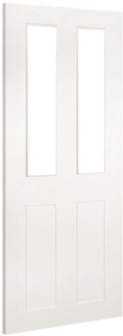 Deanta Eton Solid Oak Internal Door Deanta Door Size: 2040mm H x 726mm W x 40mm D, Door Finish: Unfinished White  - Size: 1981mm H x 762mm W x 45mm D Deanta Eton Solid Oak Internal Door Deanta Door Size: 2040mm H x 726mm W x 40mm D, Door Finish: Unfinished White  - Size: 1981mm H x 762mm W x 45mm D