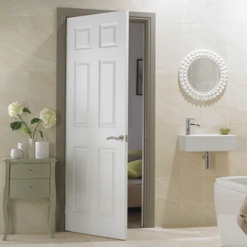 Brambly Cottage Turribridge Internal Door Primed Brambly Cottage Door Size: 198.1 cm H x 61 cm W x 3.5 cm D  - Size: Rectangle 236 x 297cm Brambly Cottage Turribridge Internal Door Primed Brambly Cottage Door Size: 198.1 cm H x 61 cm W x 3.5 cm D  - Size: Rectangle 236 x 297cm