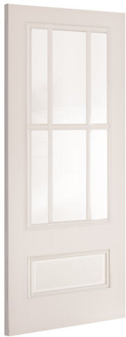 Deanta Canterbury Internal Door Primed Deanta  - Size: 122cm H x 81cm W x 3.8cm D Deanta Canterbury Internal Door Primed Deanta  - Size: 122cm H x 81cm W x 3.8cm D