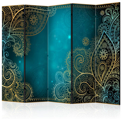 Bloomsbury Market Gehrke 5 Panel Room Divider Bloomsbury Market  - Size: 101.6cm H x 66.04cm W x 1.91cm D Bloomsbury Market Gehrke 5 Panel Room Divider Bloomsbury Market  - Size: 101.6cm H x 66.04cm W x 1.91cm D