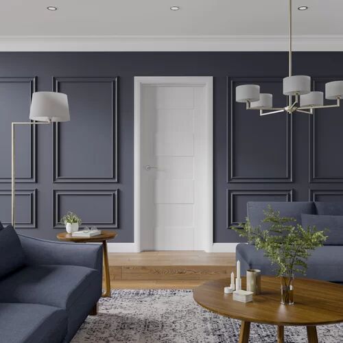 XL Joinery Perugia Internal Door Primed XL Joinery  - Size: 1981mm H x 762mm W x 44mm D XL Joinery Perugia Internal Door Primed XL Joinery  - Size: 1981mm H x 762mm W x 44mm D