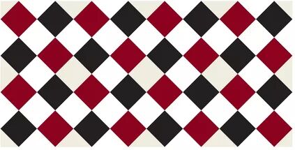 17 Stories 120 x 60 cm PVC Tile in Red/Black 17 Stories  - Size: 73cm H X 73cm W X 3cm D 17 Stories 120 x 60 cm PVC Tile in Red/Black 17 Stories  - Size: 73cm H X 73cm W X 3cm D