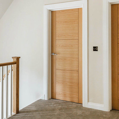JB Kind Doors Mistral Oak Fire Door Prefinished JB Kind Doors Door Size: 198.1cm H x 68.6cm W x 4.4cm D  - Size: 76.2cm H x 76.2cm W JB Kind Doors Mistral Oak Fire Door Prefinished JB Kind Doors Door Size: 198.1cm H x 68.6cm W x 4.4cm D  - Size: 76.2cm H x 76.2cm W