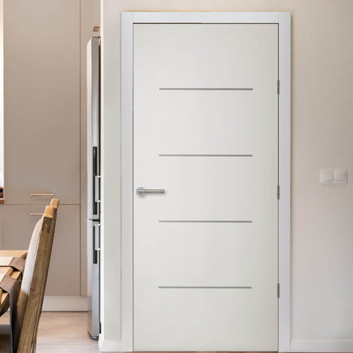JB Kind Doors Blanco Internal Door Prefinished JB Kind Doors Door Size: 198.1cm H x 68.6cm W x 3.5cm D  - Size: 198cm H X 83cm W X 3cm D JB Kind Doors Blanco Internal Door Prefinished JB Kind Doors Door Size: 198.1cm H x 68.6cm W x 3.5cm D  - Size: 198cm H X 83cm W X 3cm D