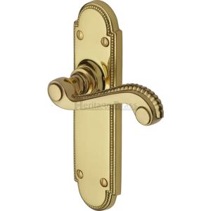 Heritage Brass Adam Latch Door Handle yellow 17.5 H x 10.9 W cm