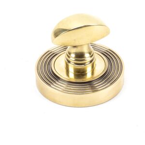 From The Anvil Beehive Thumbturn Set Aged Brass