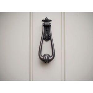 From The Anvil Loop Door Knocker Antique Pewter 20cm H X 6.3cm W X 3.3cm D From The Anvil Loop Door Knocker Antique Pewter 20cm H X 6.3cm W X 3.3cm D