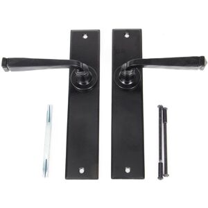 From The Anvil Avon Latch Door Handle Black 24.1cm H X 4.8cm W From The Anvil Avon Latch Door Handle Black 24.1cm H X 4.8cm W