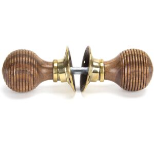 From The Anvil 83573 - rosewood beehive knob set From The Anvil 83573 - rosewood beehive knob set
