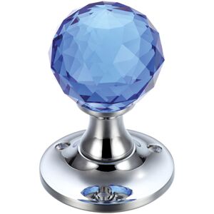 Fulton & Bray Passage Door Knob Blue 6cm H X 6cm W Fulton & Bray Passage Door Knob Blue 6cm H X 6cm W