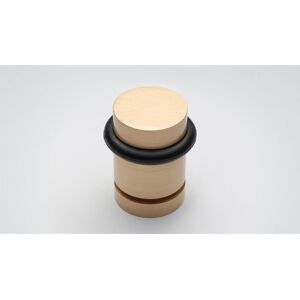 Fairmont Park Miro Brass Floor Fixed Door Stop Brushed Brass 4cm H X 3.5cm W X 3.5cm D Fairmont Park Miro Brass Floor Fixed Door Stop Brushed Brass 4cm H X 3.5cm W X 3.5cm D