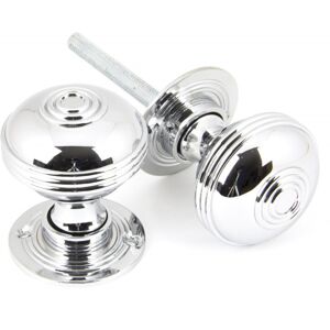 From The Anvil Prestbury Dummy Knobset Polished Chrome 5cm H X 5cm W From The Anvil Prestbury Dummy Knobset Polished Chrome 5cm H X 5cm W