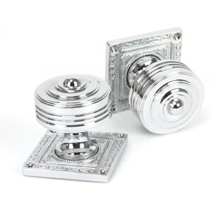From The Anvil Tewkesbury Passage Door Knob Polished Chrome 6.3cm H X 6.3cm W From The Anvil Tewkesbury Passage Door Knob Polished Chrome 6.3cm H X 6.3cm W
