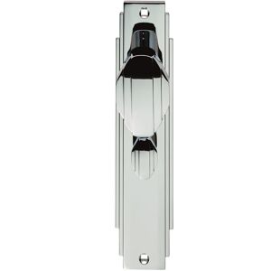 Carlisle Brass Bathroom Door Handle Polished Chrome 20cm H X 4.5cm W Carlisle Brass Bathroom Door Handle Polished Chrome 20cm H X 4.5cm W