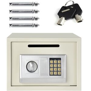 YHSNFJING Safe Box Lock Satin Black 25cm H X 35cm W X 25cm D YHSNFJING Safe Box Lock Satin Black 25cm H X 35cm W X 25cm D