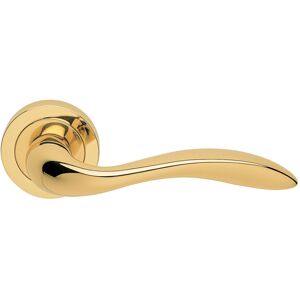 Manital Giava Latch Door Handle Polished Brass 5cm H X 5cm W Manital Giava Latch Door Handle Polished Brass 5cm H X 5cm W
