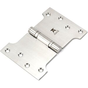 From The Anvil 10.2cm H x 15.4cm W Butt Bearing Pair Door Hinges Satin Stainless Steel 10.2cm H X 15.4cm W X 6.8cm D From The Anvil 10.2cm H x 15.4cm W Butt Bearing Pair Door Hinges Satin Stainless Steel 10.2cm H X 15.4cm W X 6.8cm D