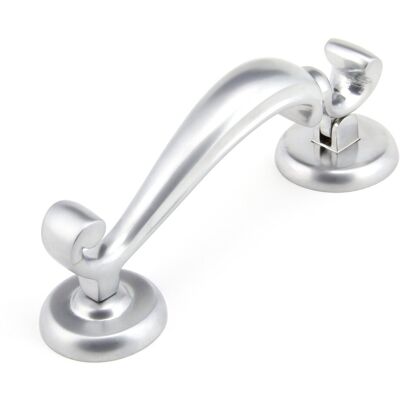 From The Anvil Door Knocker Satin Chrome 19.6cm H X 19.6cm W X 6.9cm D From The Anvil Door Knocker Satin Chrome 19.6cm H X 19.6cm W X 6.9cm D