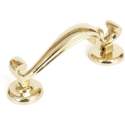 From The Anvil Door Knocker Polished Brass 19.6cm H X 19.6cm W X 6.9cm D From The Anvil Door Knocker Polished Brass 19.6cm H X 19.6cm W X 6.9cm D