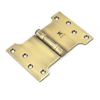From The Anvil 10.2cm H x 15.4cm W Butt Bearing Pair Door Hinges Aged Brass 10.2cm H X 15.4cm W X 6.8cm D From The Anvil 10.2cm H x 15.4cm W Butt Bearing Pair Door Hinges Aged Brass 10.2cm H X 15.4cm W X 6.8cm D