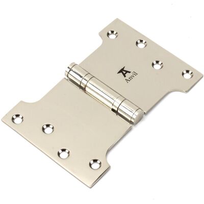 From The Anvil 10.2cm H x 15.4cm W Butt Bearing Pair Door Hinges Polished Nickel 10.2cm H X 15.4cm W X 6.8cm D From The Anvil 10.2cm H x 15.4cm W Butt Bearing Pair Door Hinges Polished Nickel 10.2cm H X 15.4cm W X 6.8cm D