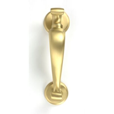 From The Anvil Doctor's Satin Brass Door Knocker Satin Brass 19.6cm H X 5.7cm W X 2.72cm D From The Anvil Doctor's Satin Brass Door Knocker Satin Brass 19.6cm H X 5.7cm W X 2.72cm D