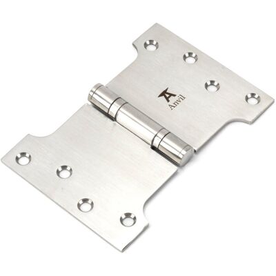 From The Anvil 10.2cm H x 15.4cm W Butt Bearing Pair Door Hinges Satin Stainless Steel 10.2cm H X 15.4cm W X 6.8cm D From The Anvil 10.2cm H x 15.4cm W Butt Bearing Pair Door Hinges Satin Stainless Steel 10.2cm H X 15.4cm W X 6.8cm D