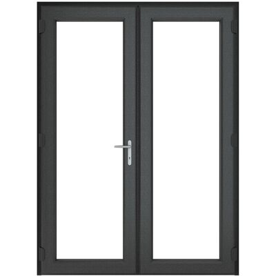 Crystal Direct Upvc French Door 209cm H x 149cm W x 7cm D Crystal Direct Upvc French Door 209cm H x 149cm W x 7cm D