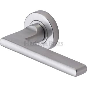 Heritage Brass Trident Latch Door Handle gray 5.3 H x 5.3 W cm