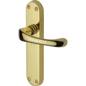 Heritage Brass Gloucester Lever Latch yellow 18.5 H x 4.1 W cm