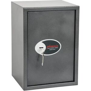 Phoenix Vela Lock Key Security Safe black 50.0 H x 35.0 W x 31.0 D cm