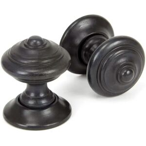 From The Anvil Elmore Passage Door Knob brown