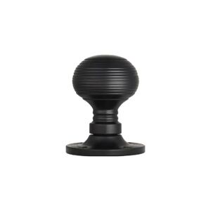 Manital Queen Anne Passage Door Knob black 7.0 H x 6.0 W cm