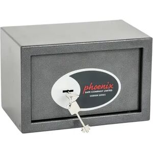 Phoenix Vela Lock Key Security Safe gray 20.0 H x 31.0 W x 20.0 D cm