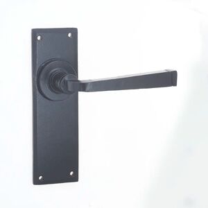 Frelan Hardware Valley Forge Passage Door Handle black 15.5 H x 4.9 W cm