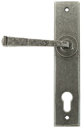 From The Anvil Avon Interior Mortise Door Handle From The Anvil Finish: Pewter Patina Small From The Anvil Avon Interior Mortise Door Handle From The Anvil Finish: Pewter Patina Small