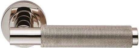 Symple Stuff Charmaine Passage Door Handle Symple Stuff Finish: Polished Nickel Oversized