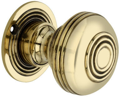 SPIRA BRASS Bloxwich Interior Mortise Door Knob SPIRA BRASS 51cm H x 76cm W x 3.8cm D SPIRA BRASS Bloxwich Interior Mortise Door Knob SPIRA BRASS 51cm H x 76cm W x 3.8cm D