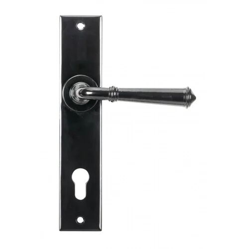 From The Anvil Regency Interior Mortise Door Handle Kit From The Anvil Finish: Black  - Size: 10cm H X 10cm W X 3cm D
