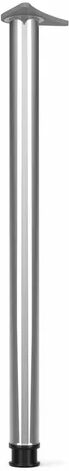 Dihl Adjustable Table Leg Dihl Finish: Chrome  - Size: